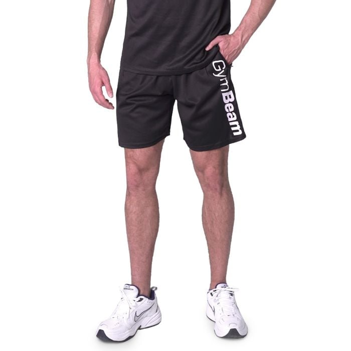Šorc Mesh Essence Black - GymBeam XXL