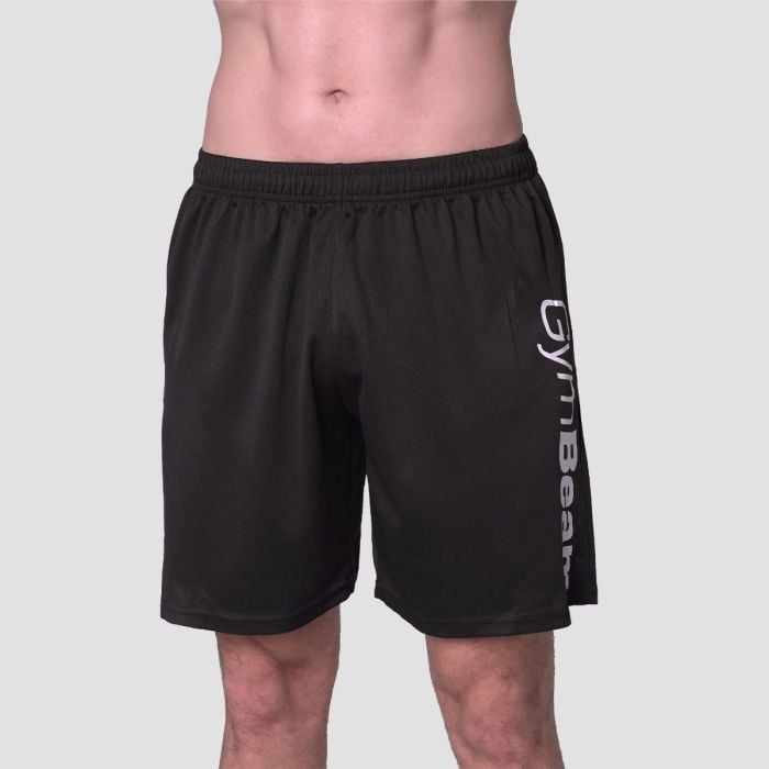 Šorc Mesh Essence Black - GymBeam XXL