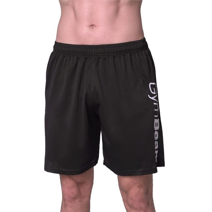 Šorc Mesh Essence Black - GymBeam XXL
