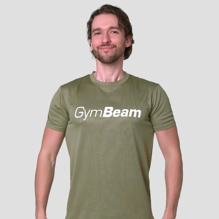 Majica Mesh Essence Green - GymBeam XL