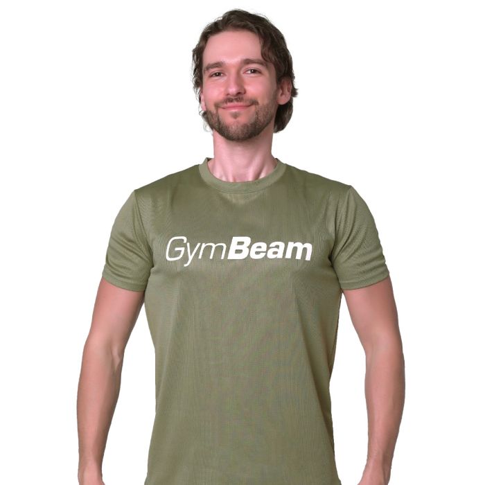 Majica Mesh Essence Green - GymBeam XL