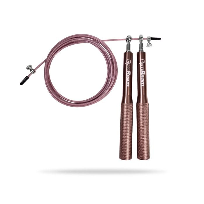 Vijača Metal Jumping Rope Rose Gold -  GymBeam single_variant