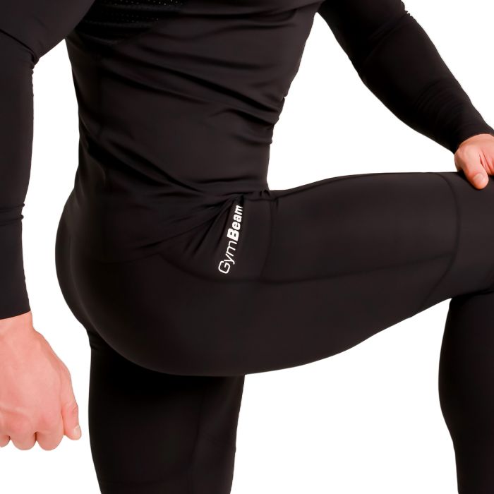Kompresivne helanke High Black  - GymBeam XXXL
