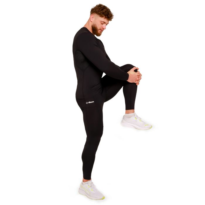 Kompresivne helanke High Black  - GymBeam XXXL