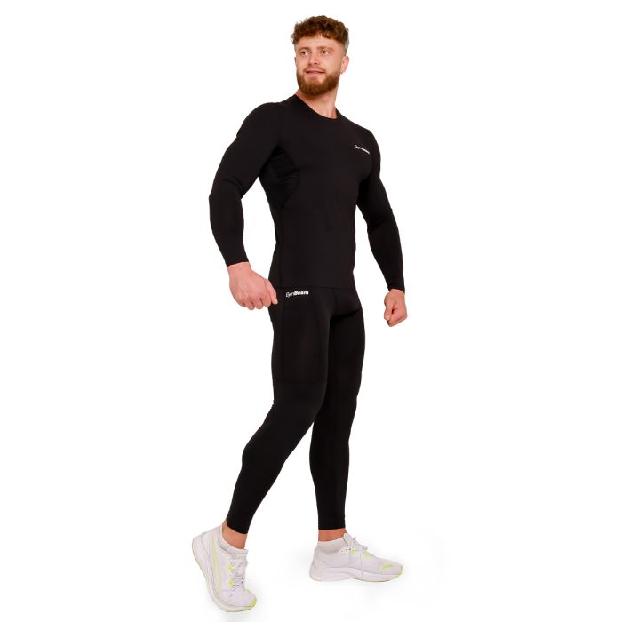 Kompresivne helanke High Black  - GymBeam XXXL
