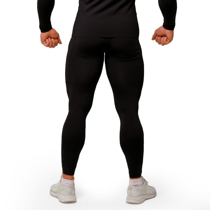 Kompresivne helanke Mid Black - GymBeam XXXL