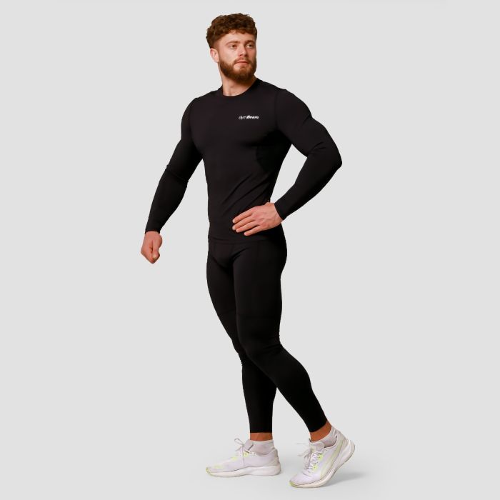 Kompresivne helanke Mid Black - GymBeam XXXL