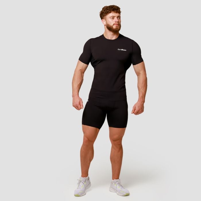 Kompresivni šorc Mid Black - GymBeam L