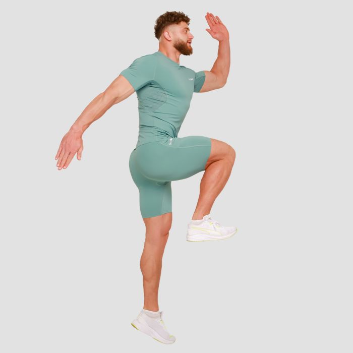 Kompresivna majica High Blue - GymBeam XL