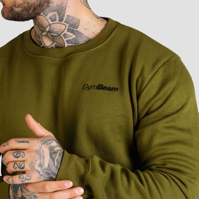 Muški duks Basic Military Green - Gymbeam XXXL
