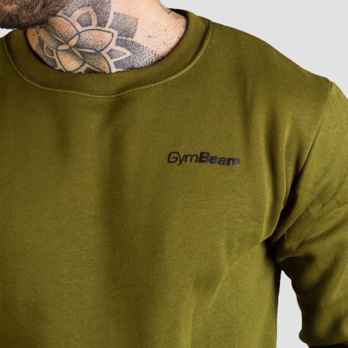 Muški duks Basic Military Green - Gymbeam XXXL