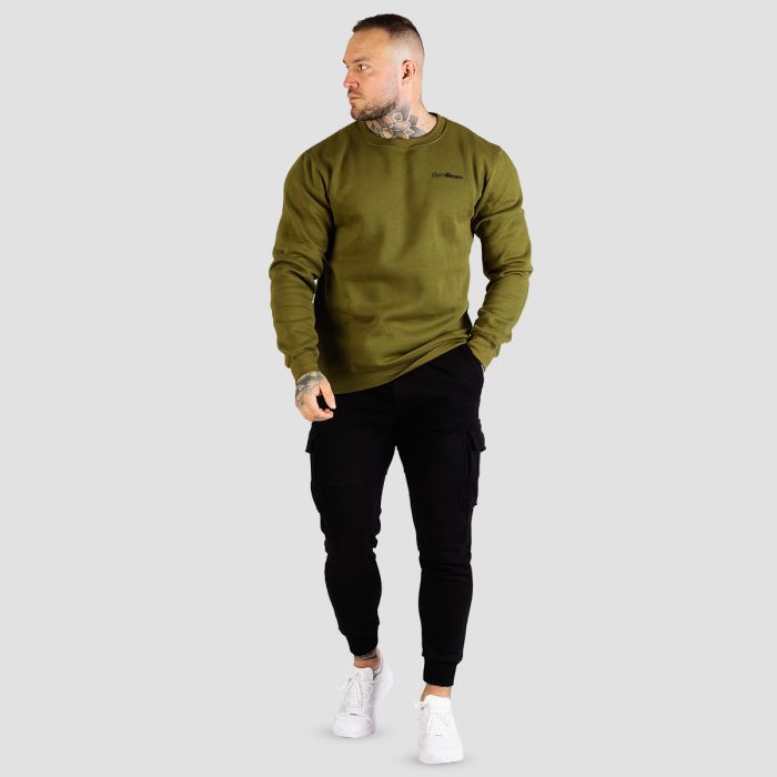 Muški duks Basic Military Green - Gymbeam XXXL