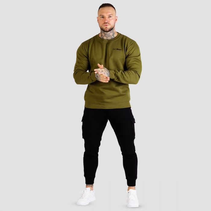 Muški duks Basic Military Green - Gymbeam XXXL