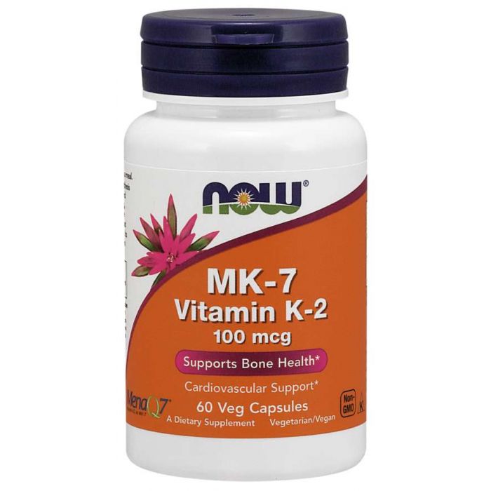 МК-7 Витамин К-2 100 мцг - NOW Foods