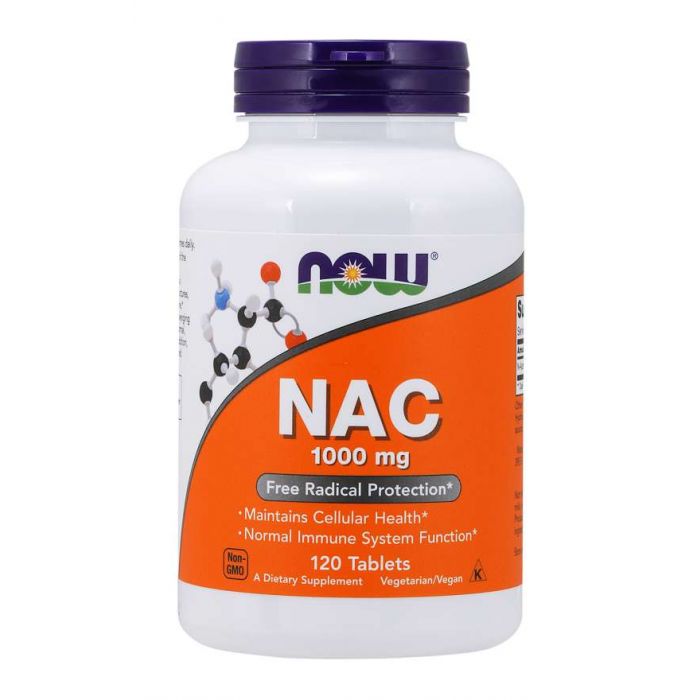 NAC - N-Acetil Cistein 1000 мг - NOW Foods