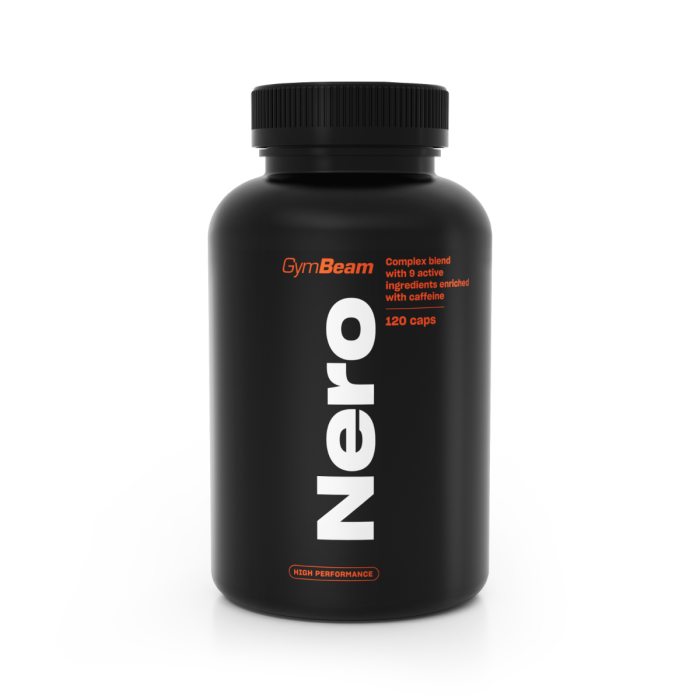 Nero - GymBeam bez ukusa - 120 kaps.