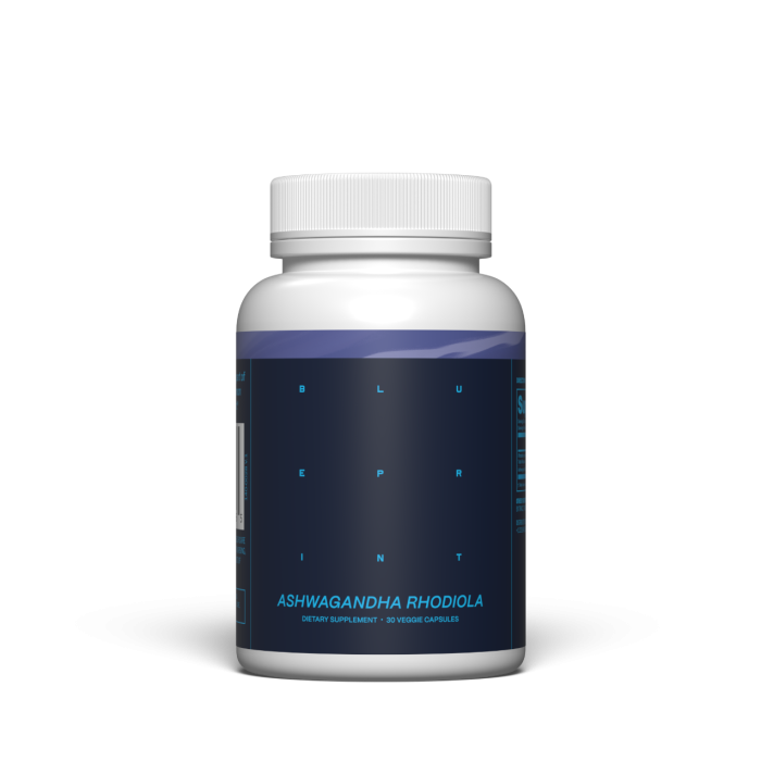 Ashwagandha & Rhodiola - Blueprint by Bryan Johnson 30 καψ.