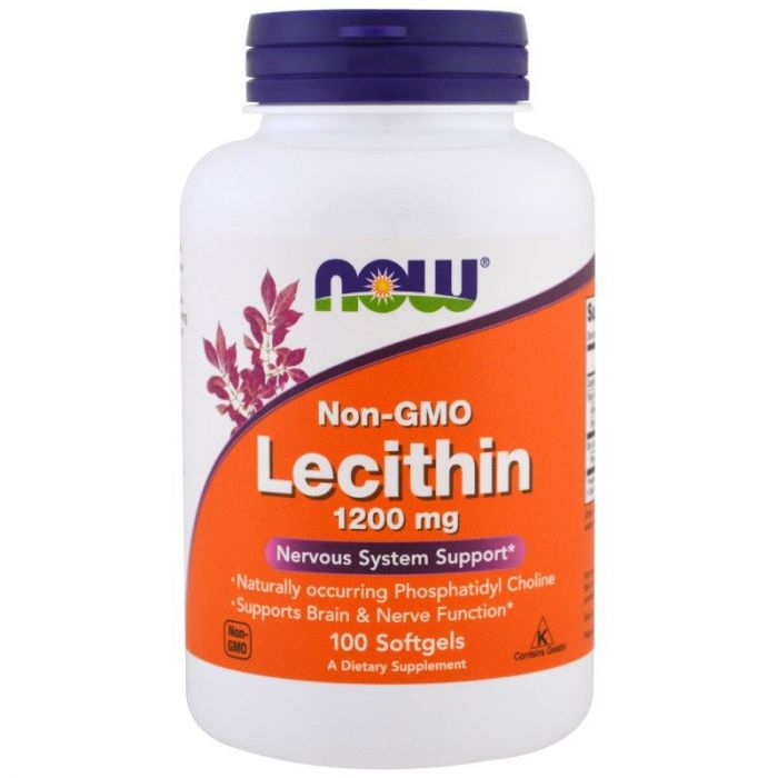 Лецитин 1200 мг - NOW Foods