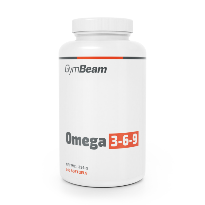 Omega 3-6-9 - GymBeam 120 kaps. - 01