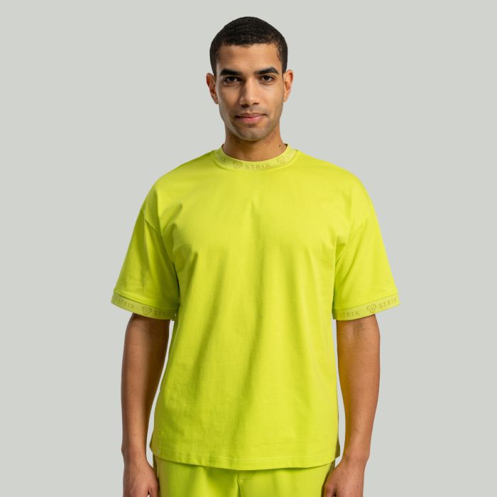 Muška majica Oversized Heavy Chartreuse - STRIX XL