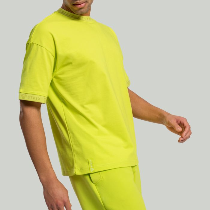 Muška majica Oversized Heavy Chartreuse - STRIX XL