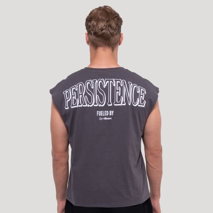 Persistence Tank Top Gray - GymBeam XXL