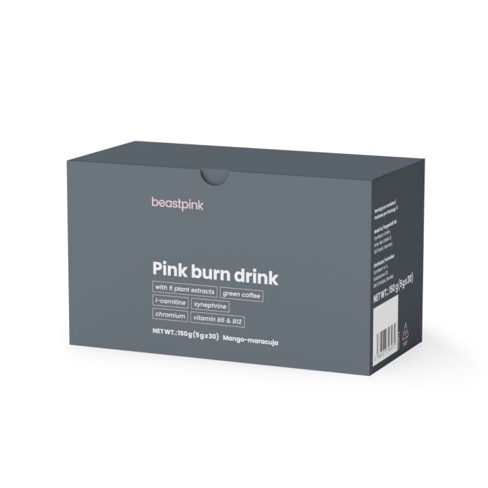 Pink Burn Drink - GymBeam 150 g - limun