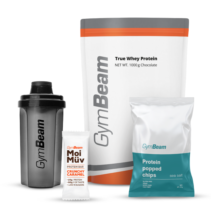 True Whey - GymBeam 1000 g - vanila - stevija - 00