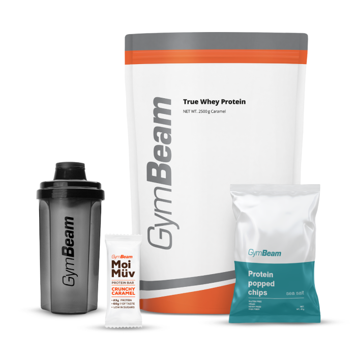 True Whey - GymBeam 1000 g - vanila - stevija - 00