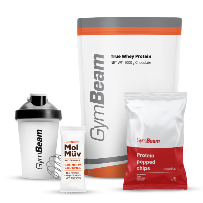 True Whey - GymBeam 1000 g - vanila - stevija - 00