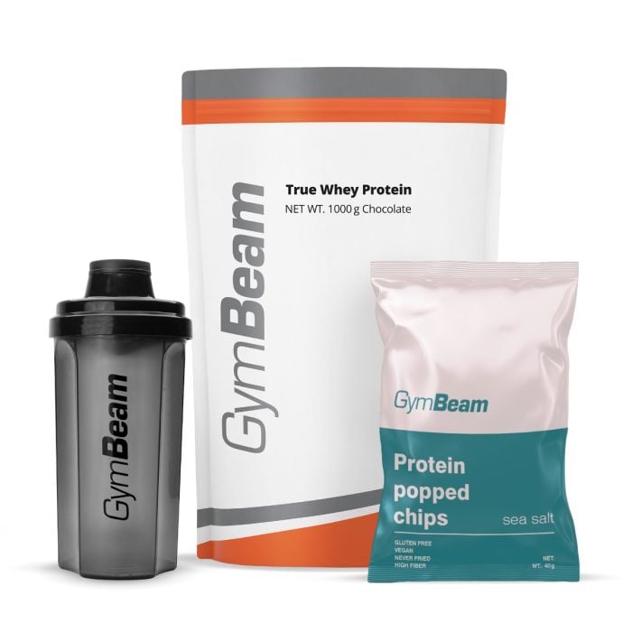 True Whey - GymBeam 1000 g - vanila - stevija - 00
