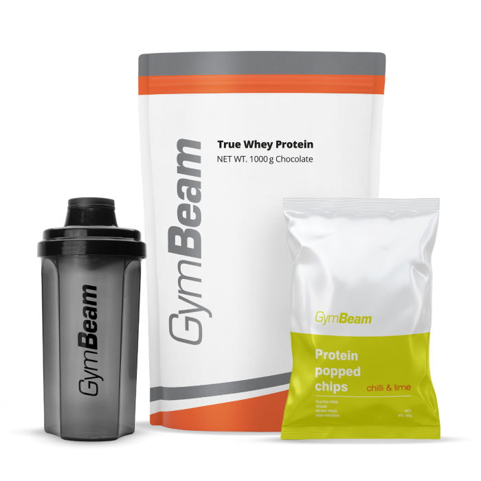 True Whey - GymBeam 1000 g - vanila - stevija - 00