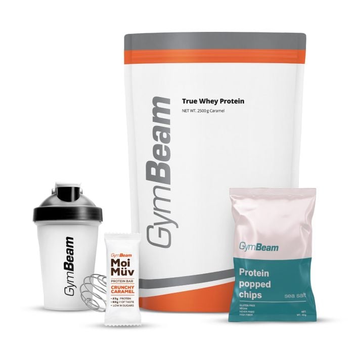 True Whey - GymBeam 1000 g - vanila - stevija - 00