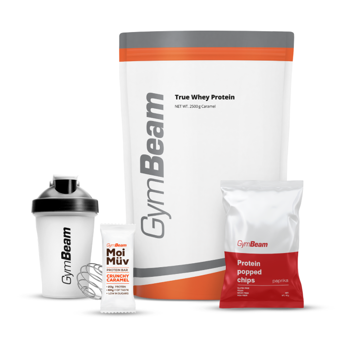 True Whey - GymBeam 1000 g - vanila - stevija - 00