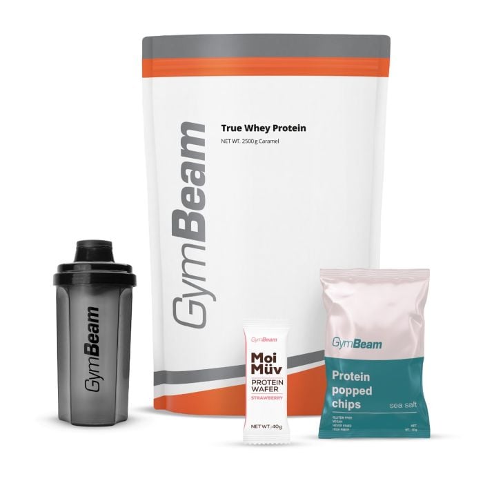 True Whey - GymBeam 1000 g - vanila - stevija - 00