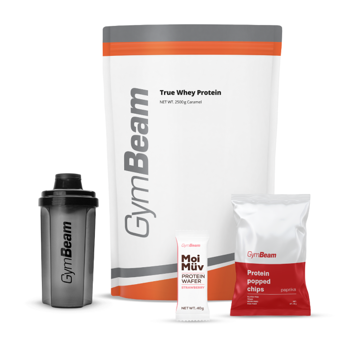 True Whey - GymBeam 1000 g - vanila - stevija - 00