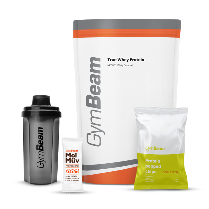 True Whey - GymBeam 1000 g - vanila - stevija - 00