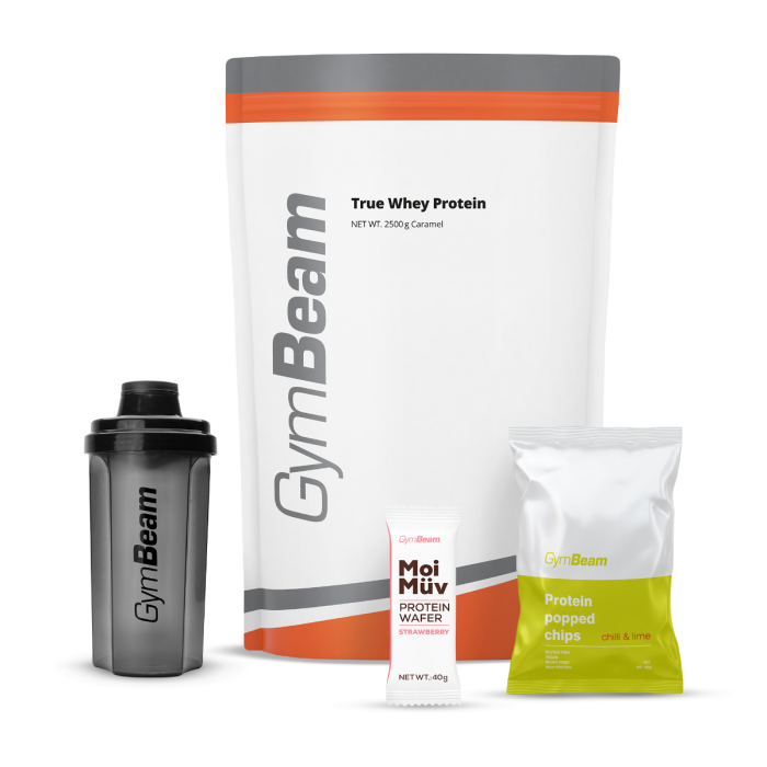 True Whey - GymBeam 1000 g - vanila - stevija - 00