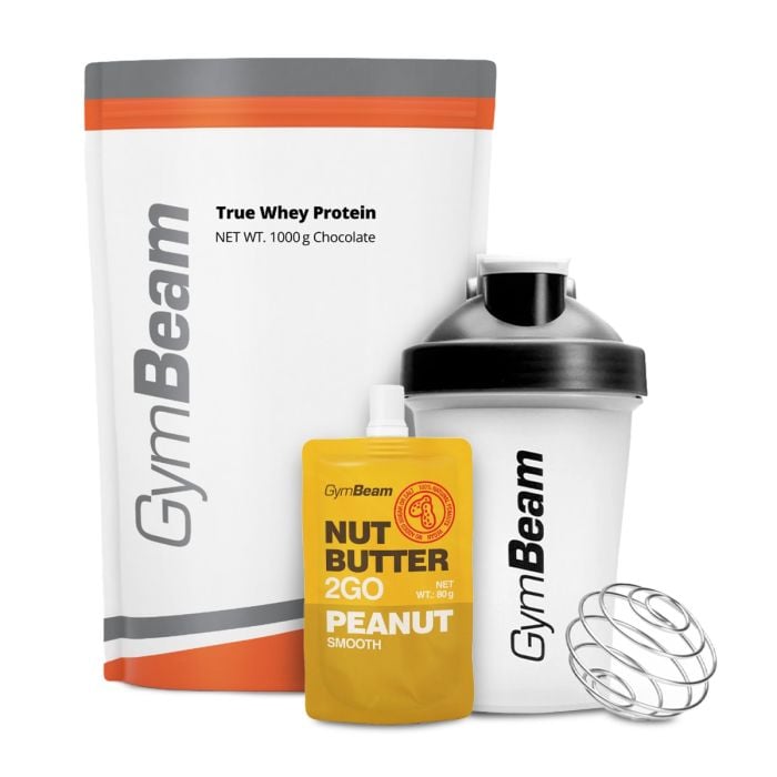 True Whey - GymBeam 1000 g - vanila - stevija - 00