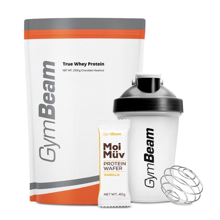 True Whey - GymBeam 1000 g - vanila - stevija - 00