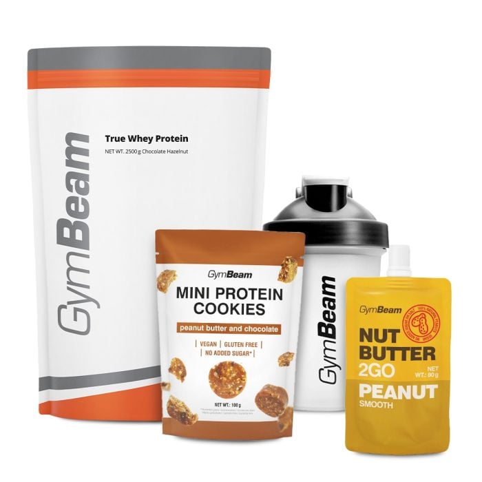 True Whey - GymBeam 1000 g - vanila - stevija - 00