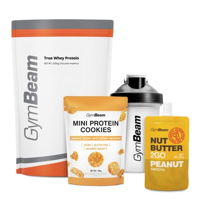 True Whey - GymBeam 1000 g - vanila - stevija - 00