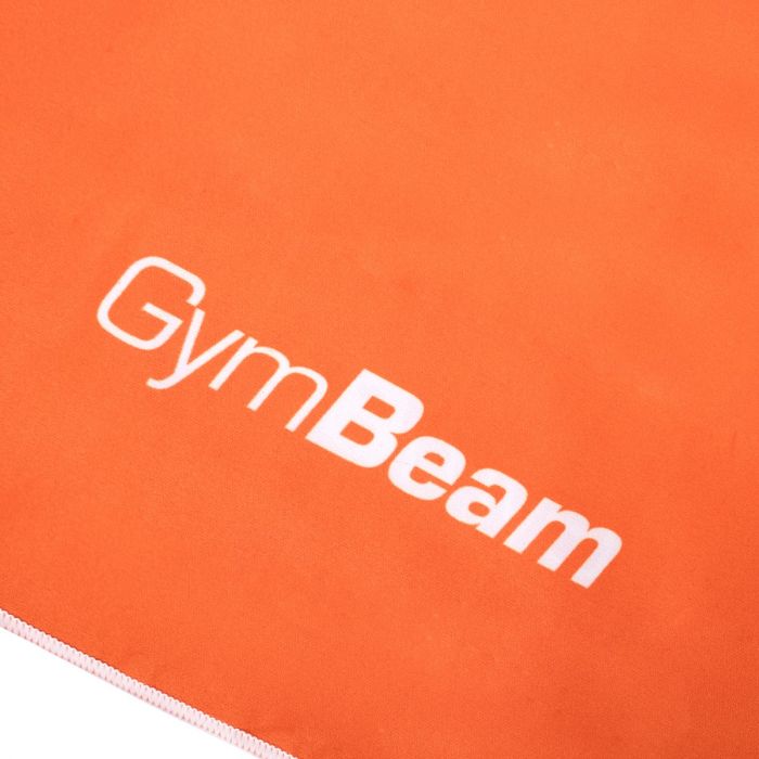 Brzosušeći sportski peškir Orange/White - GymBeam single_variant