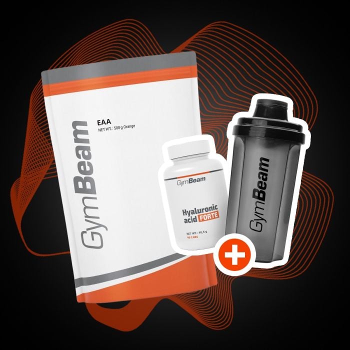 EAA - GymBeam 500 g - bez ukusa