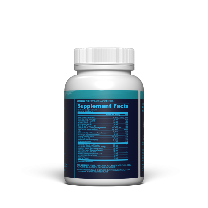 Essential Capsules - Blueprint by Bryan Johnson 60 καψ.
