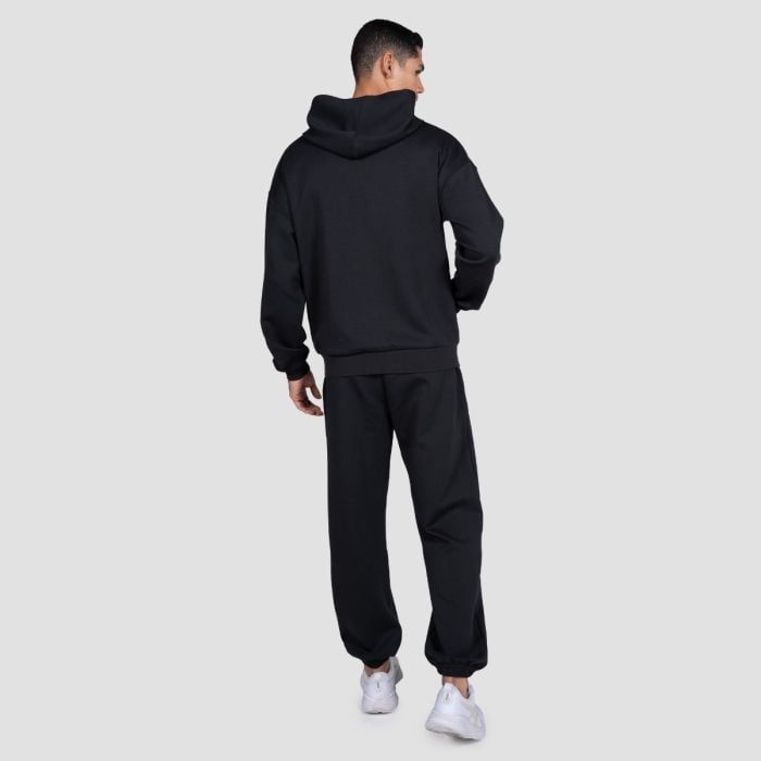 Muški duks Relay Zip Black - GymBeam XXL