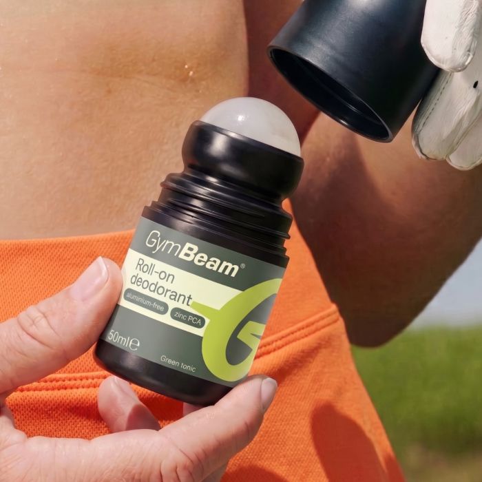 Natural Roll-On Deodorant Green Tonic 50 g - GymBeam single_variant