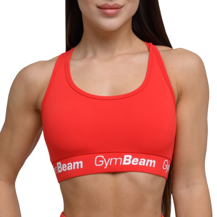 Ženski grudnjak Simple Rouge Red - GymBeam L