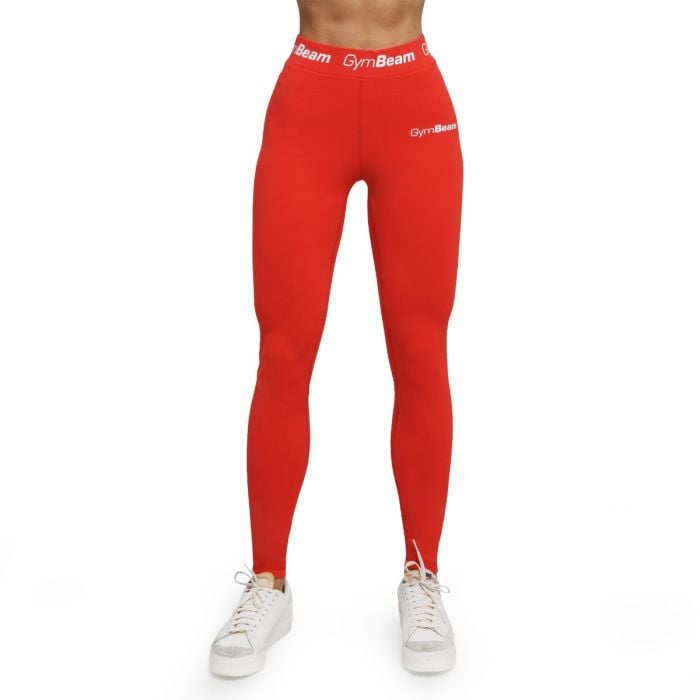 Ženske helanke Simple Rouge Red - GymBeam XL