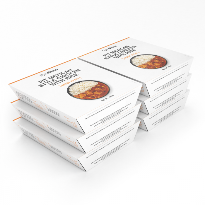 FIT Ready to eat piletina sa pirinčem na meksički način - GymBeam 420 g